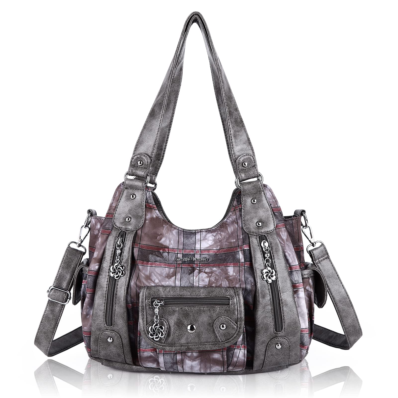 Angel Barcelo Purses for Women Soft PU Leather Shoulder Bag Crossbody Purse and Handbags