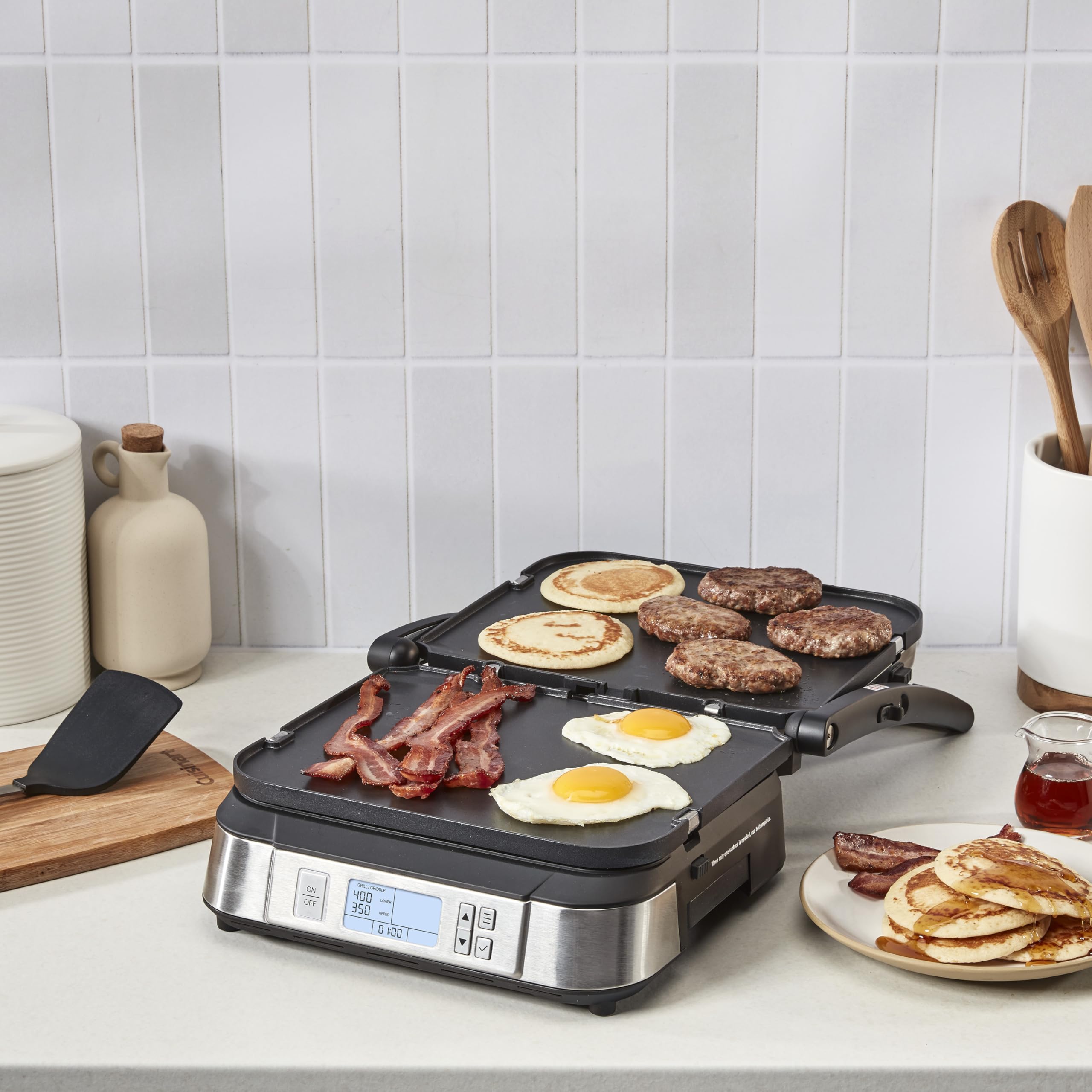 Cuisinart Griddler® with Smoke-Less Mode, GR-6SNAS