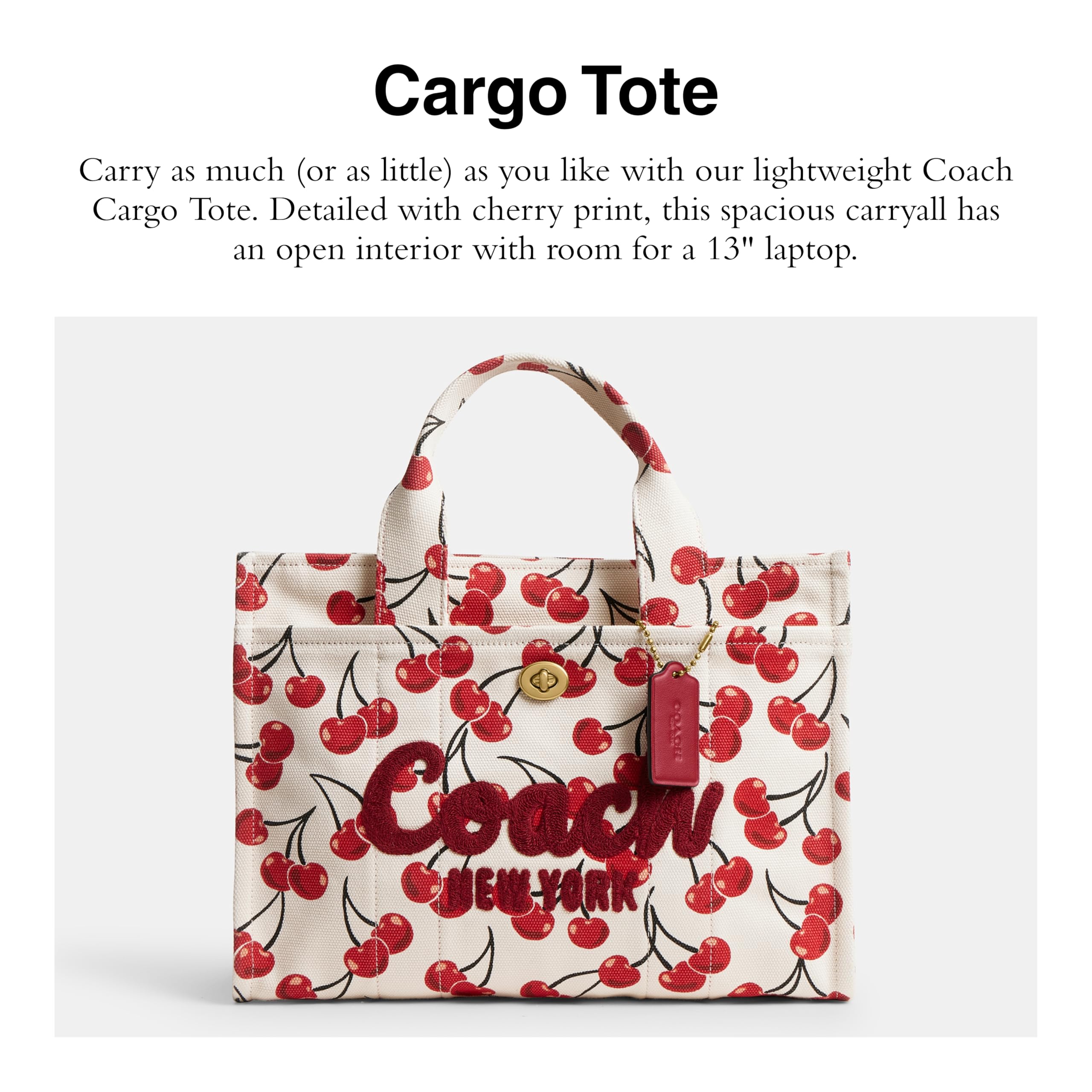 Coach Women’s Cargo Tote