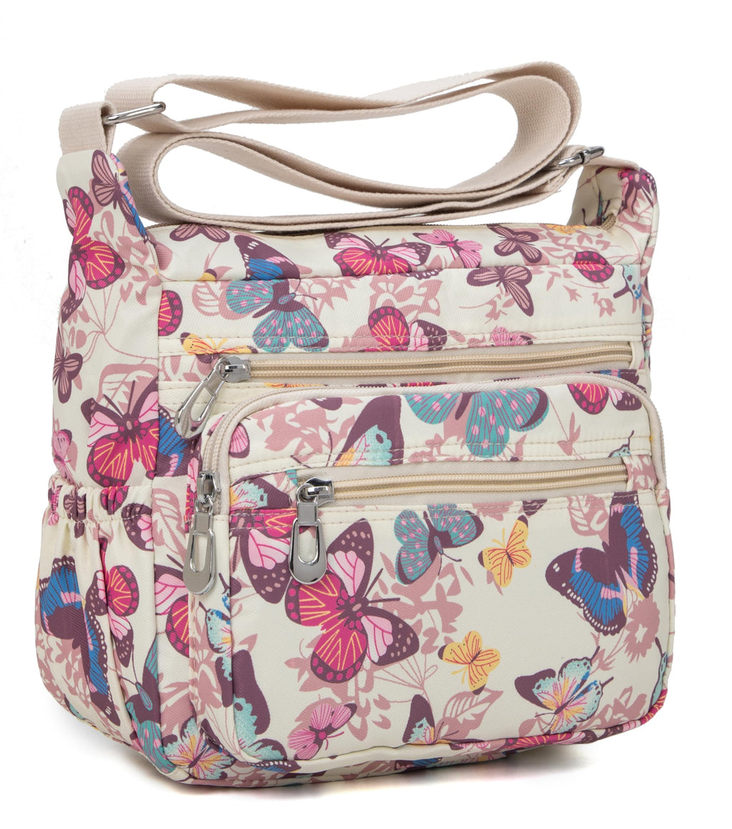 Pealwel Women Shoulder Handbag Roomy Multiple Pockets Bag Ladies Crossbody Purse Tote Top Handle Satchel