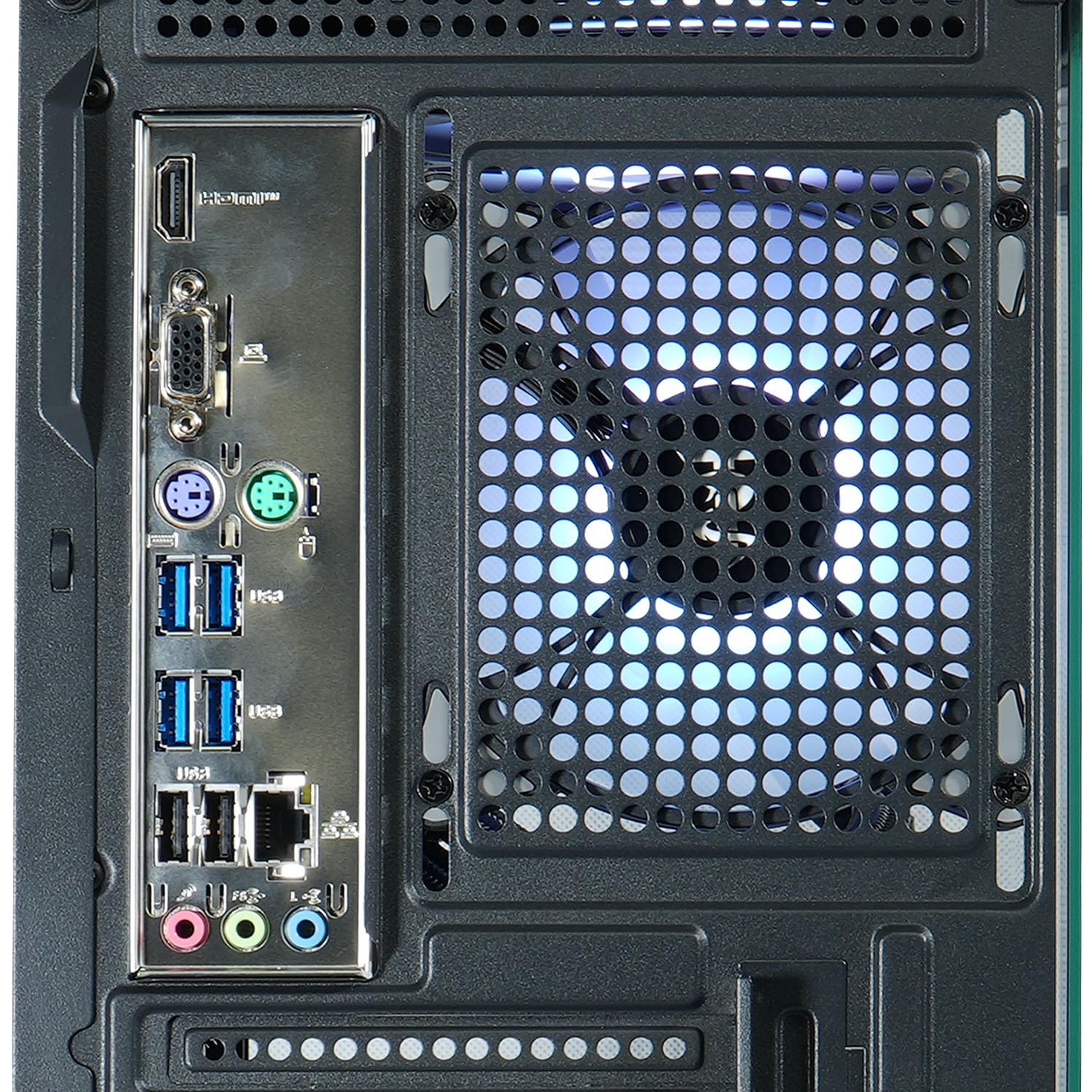 ViprTech Reaper 1.0 Gaming PC - AMD Ryzen 7 8700F (5.0Ghz Turbo), GeForce RTX 5060 Ti 8GB, 16GB DDR5, 1TB SSD, VR-Ready, WiFi BT USB-C, Win 11, Gaming Desktop Computer Prebuilt, Black
