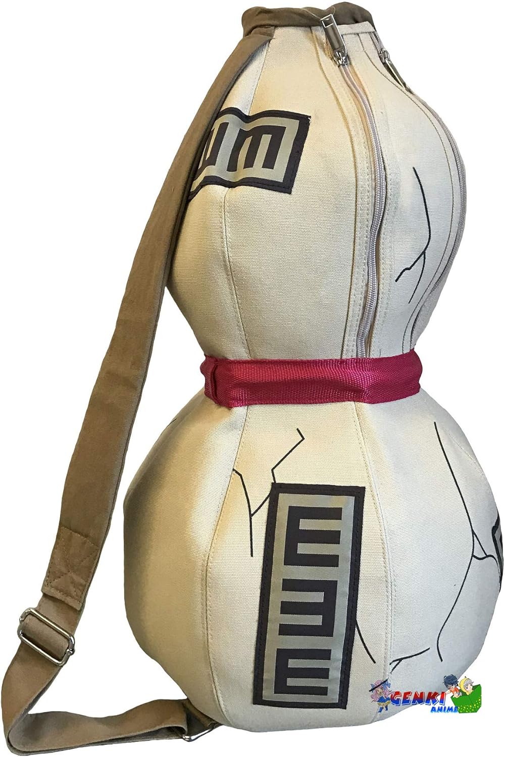 JEWUNO Naruto Gaara's Gourd Special Backpack Bag ~ Official Licensed Gaara Backpack