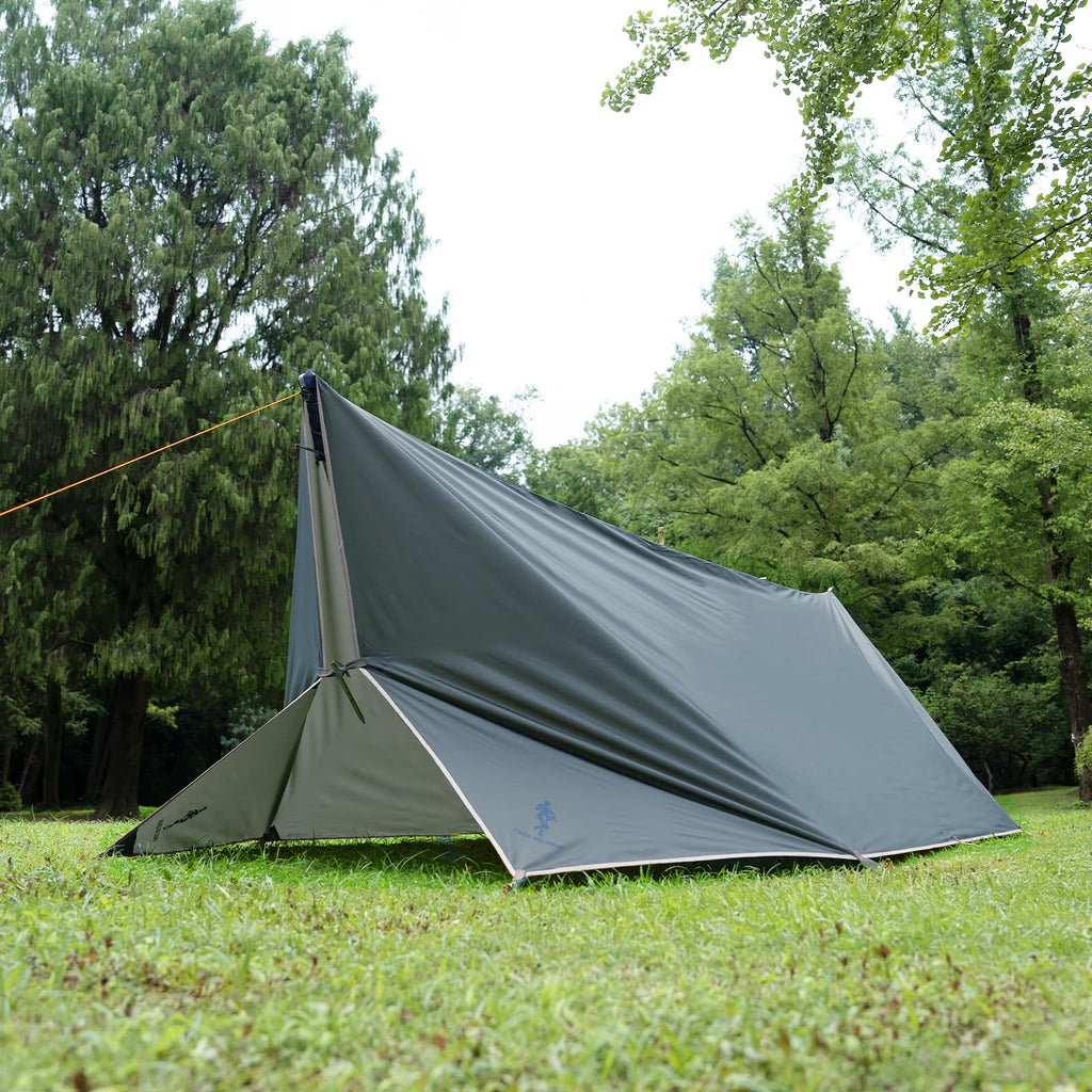 Free Soldier Waterproof Portable Tarp Multifunctional Outdoor Camping Traveling Awning Backpacking Tarp shelter Rain Tarp