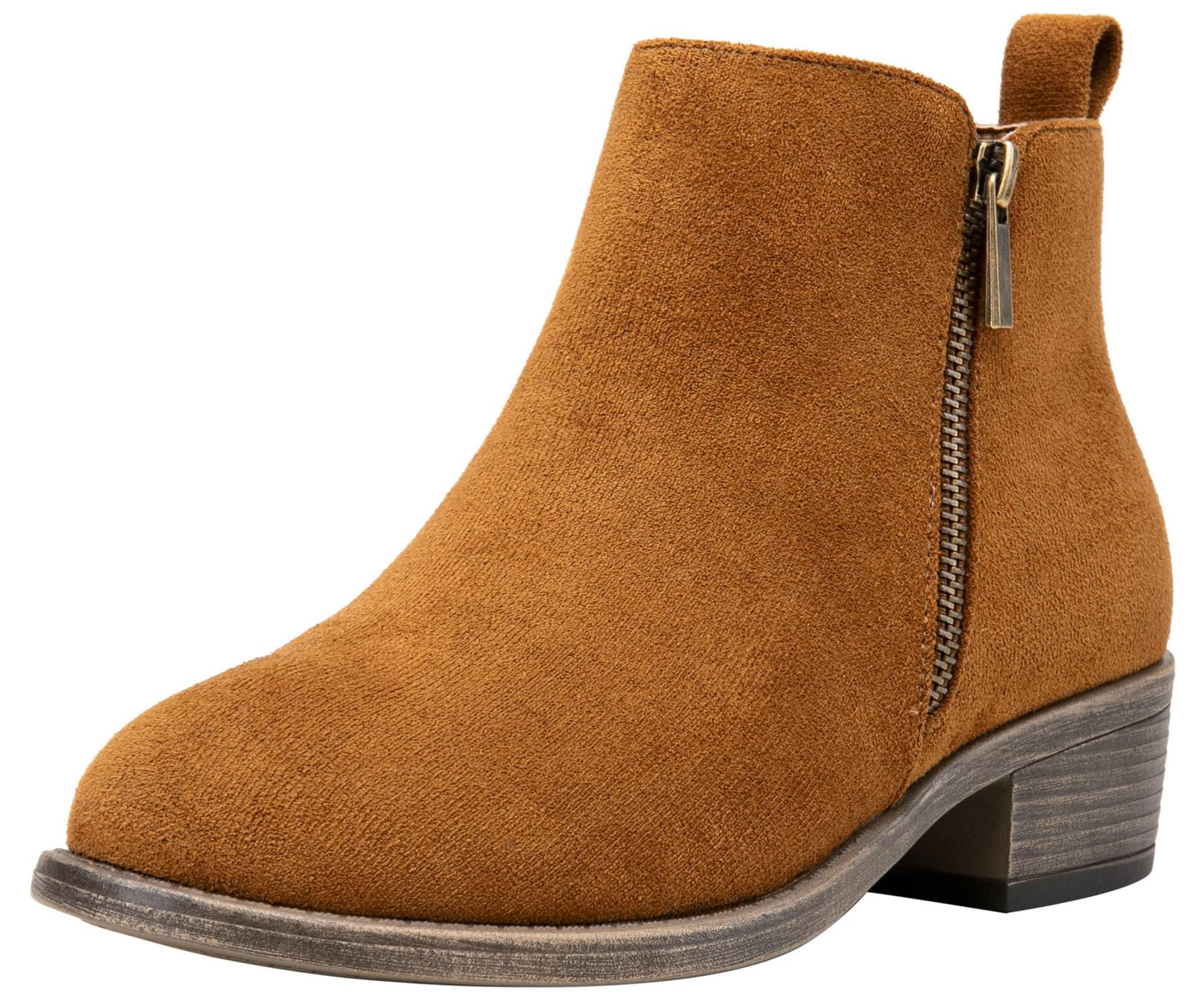 Jeossy Women's 905 Ankle Boots, Classic Low Heeled Short Booties, Casual Comfortable Boots with Wide Widths Available