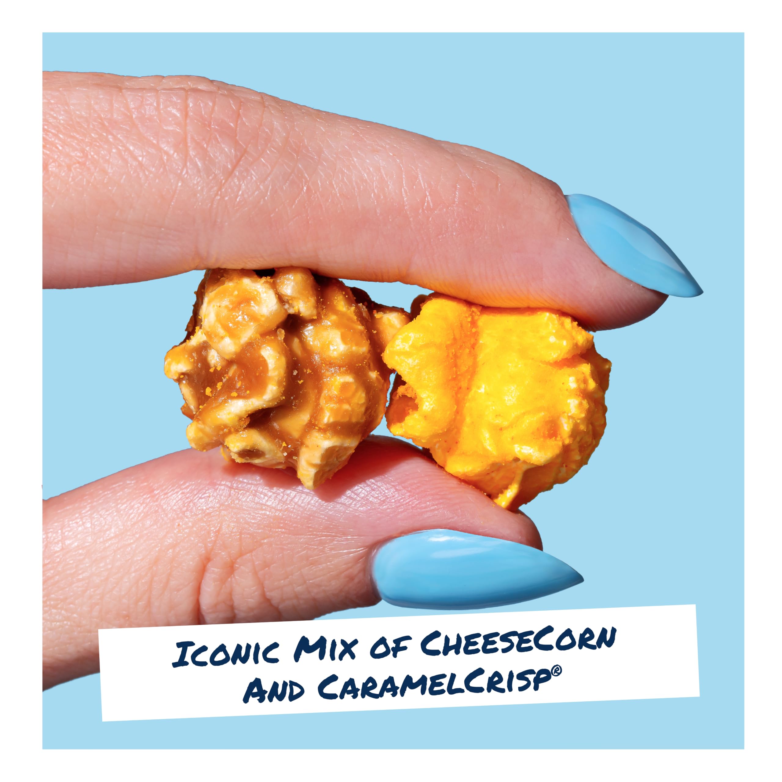 Garrett Popcorn Garrett Mix, 4 Ounce Bags (Pack of 6) - Classic Chicago Style Cheese and Caramel Gourmet Popcorn - Gluten Free, Sweet and Salty Snack, Popped Party Mix