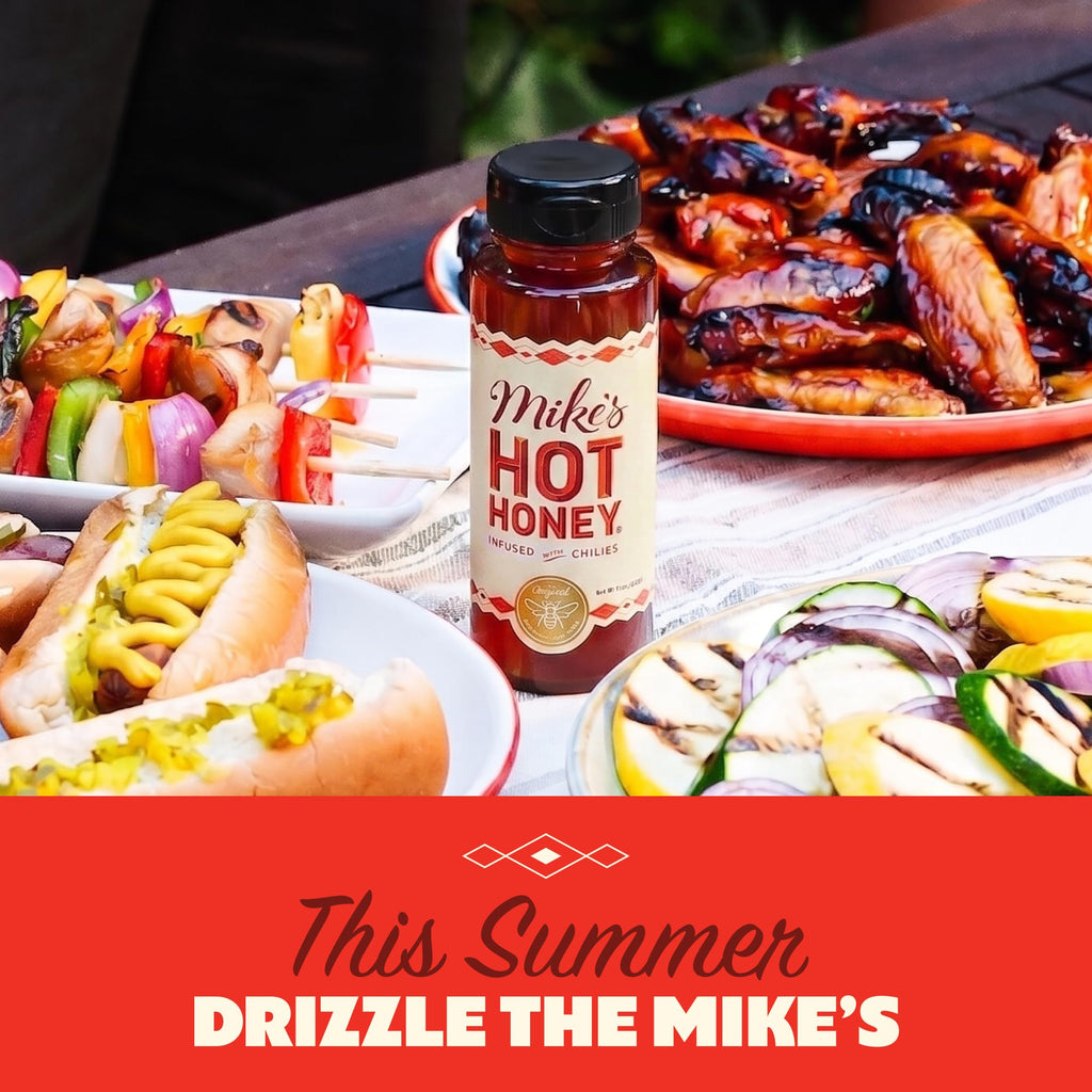 Mike's Hot Honey, Extra Hot, America's #1 Brand of Hot Honey, Spicy Honey Infused with Chili Peppers, Sweet Heat, Perfect for Hot Sauce Lovers (10oz Bottle, 1 Pack)