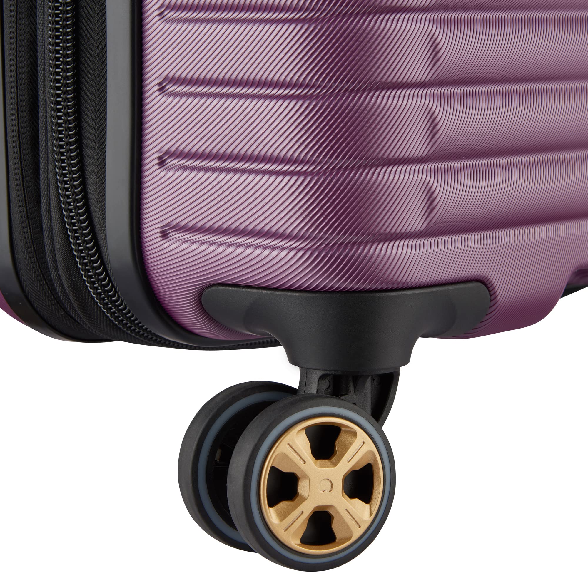 DELSEY PARIS Cruise 3.0 Hardside Expandable Luggage with Spinner Wheels, Black, Carry on 20 Inch