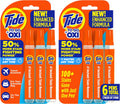 Tide Pen Stain Remover for Clothes, To Go Pen, Instant Stain Remover Pen & Spot Cleaner, Portable & Travel-Friendly, Works on Food & Drink Stains, Fits in Purses & Bags, 3 Count (Pack of 2)