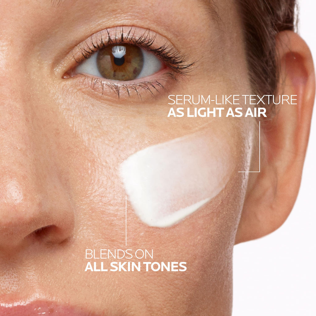La Roche-Posay Anthelios UVAir Sunscreen Serum SPF 50 for Sensitive Skin, with Niacinamide, Hyaluronic Acid & Antioxidants, Hydrating Lightweight Sunscreen for Face, Fast-Absorbing, 1.7oz