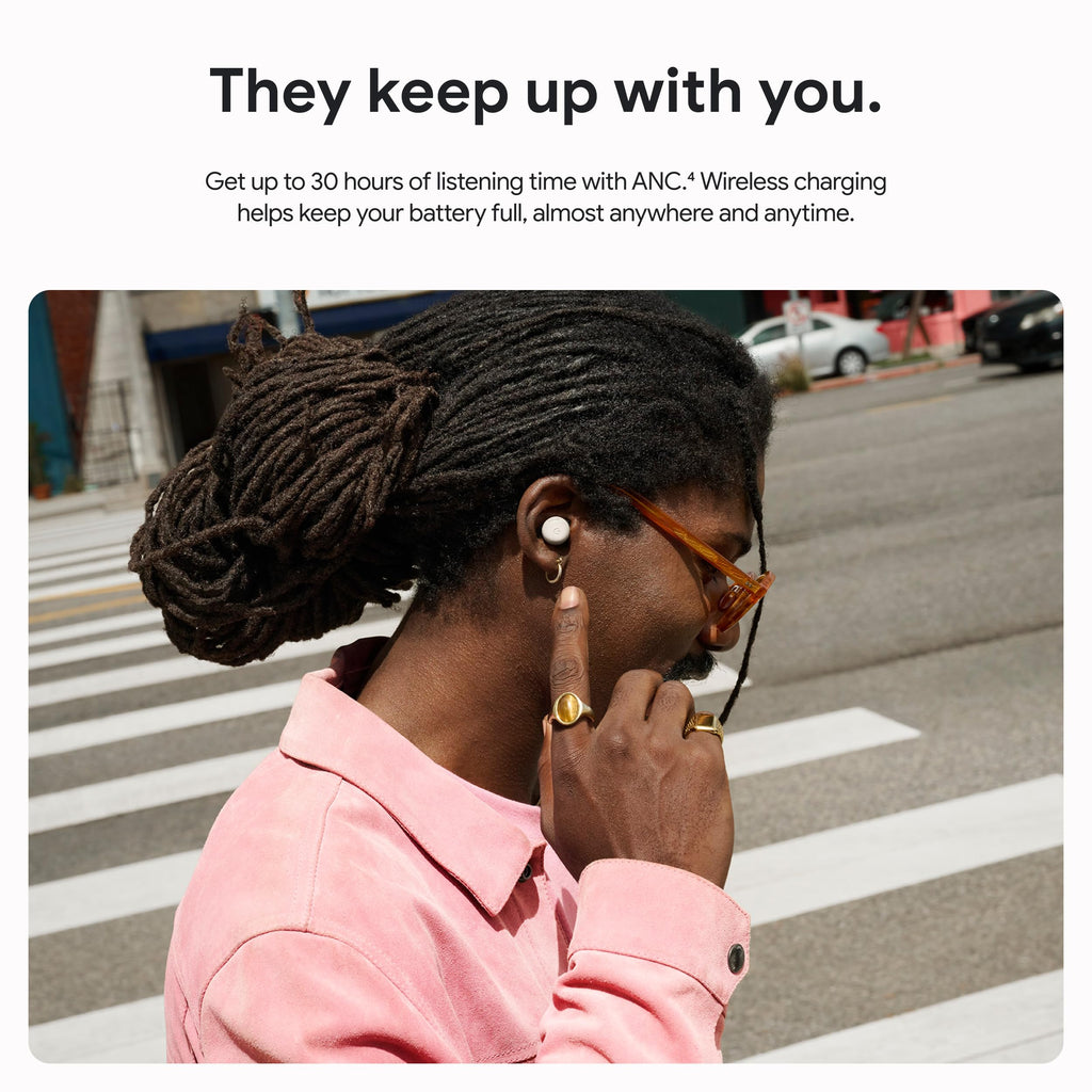 Google Pixel Buds Pro 2 - Wireless Bluetooth Earbuds with Pro-Level Active Noise Cancellation - Built for Gemini, Your Google AI Assistant - Hazel