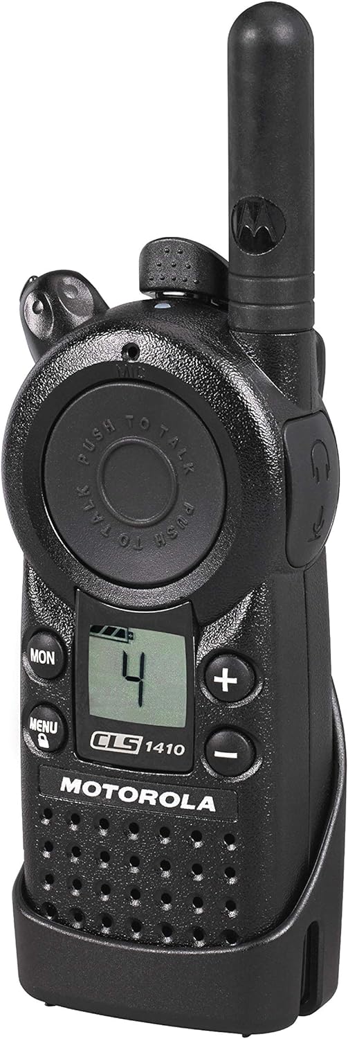 Motorola Professional CLS1410 5-Mile 4-Channel UHF Two-Way Radio (Two Count)