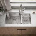 KOHLER Strive Self-Trimming Farmhouse SmartDivide