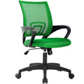 BestOffice Home Office Chair Ergonomic Desk Chair Mesh Computer Chair with Lumbar Support Armrest Executive Rolling Swivel Adjustable Mid Back Task Chair for Women Adults, Black (Black)