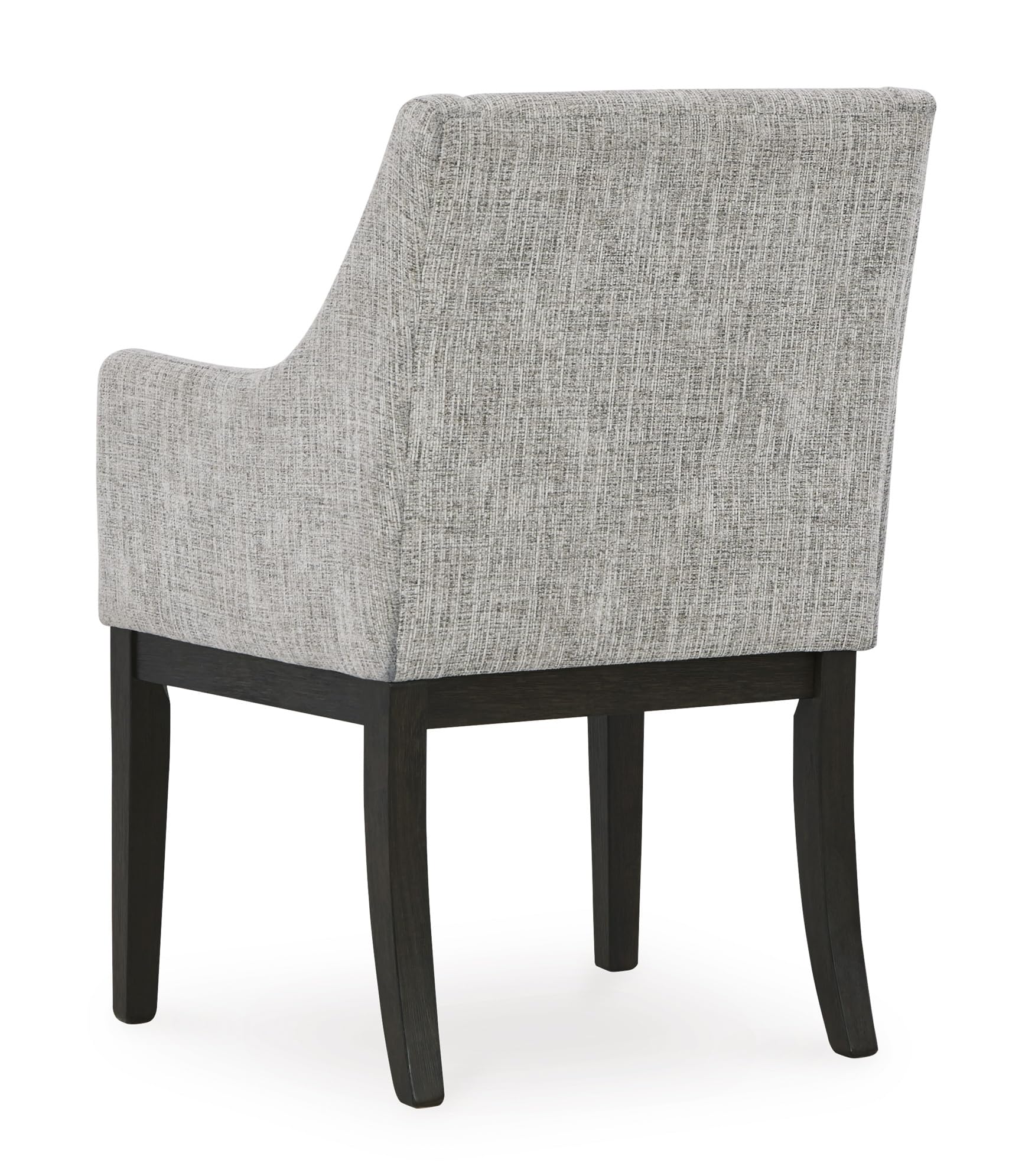 Signature Design by Ashley Chalanna Solid Wood Frame Dining Chair, Set of 2, White