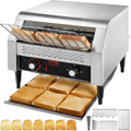 VEVOR Commercial Conveyor Toaster, 300 Slices/Hour, Heavy Duty Stainless Steel, Electric Restaurant Toaster for Toast, Bun, Bagel, Bread
