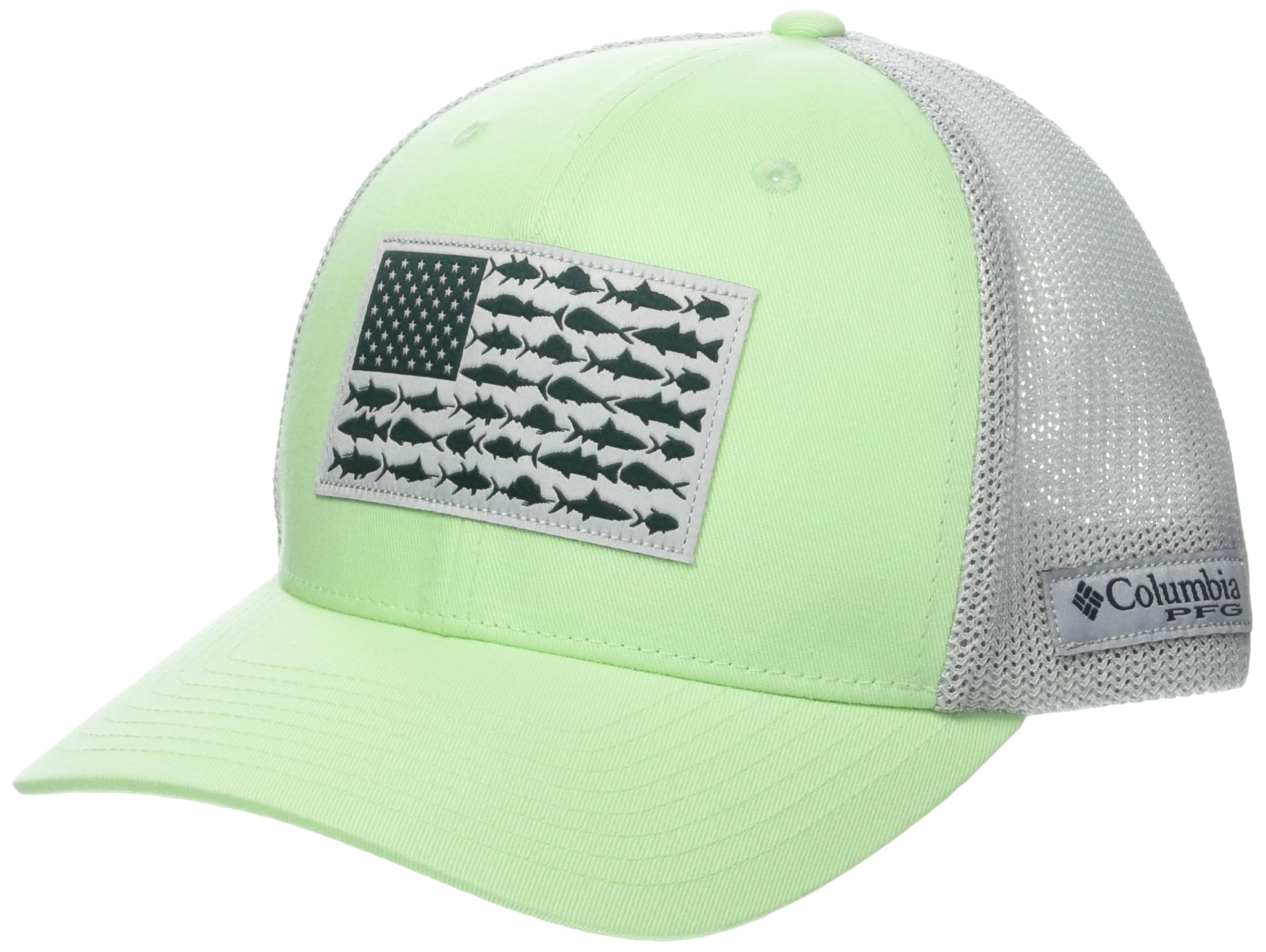 Columbia Unisex Adult PFG Logo Mesh Ball Cap