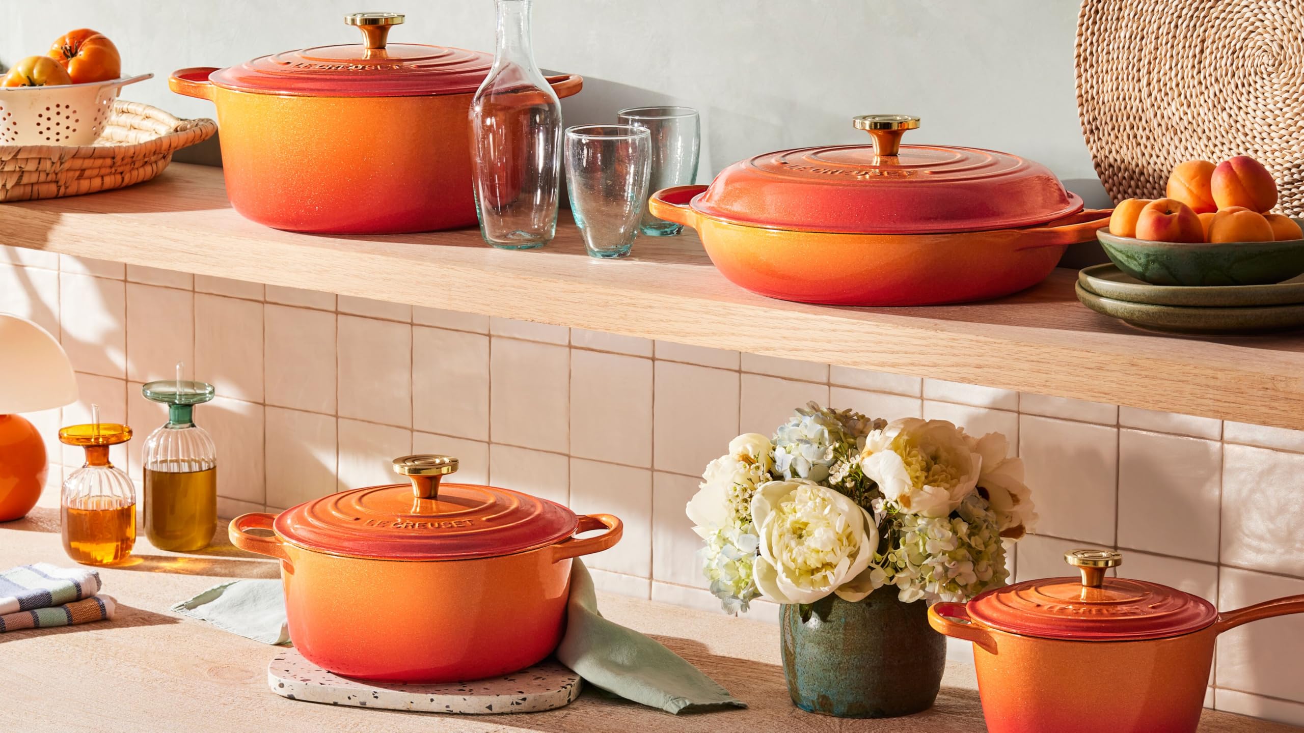 Le Creuset Enameled Cast Iron Signature Braiser, 3.5 qt., Artichaut