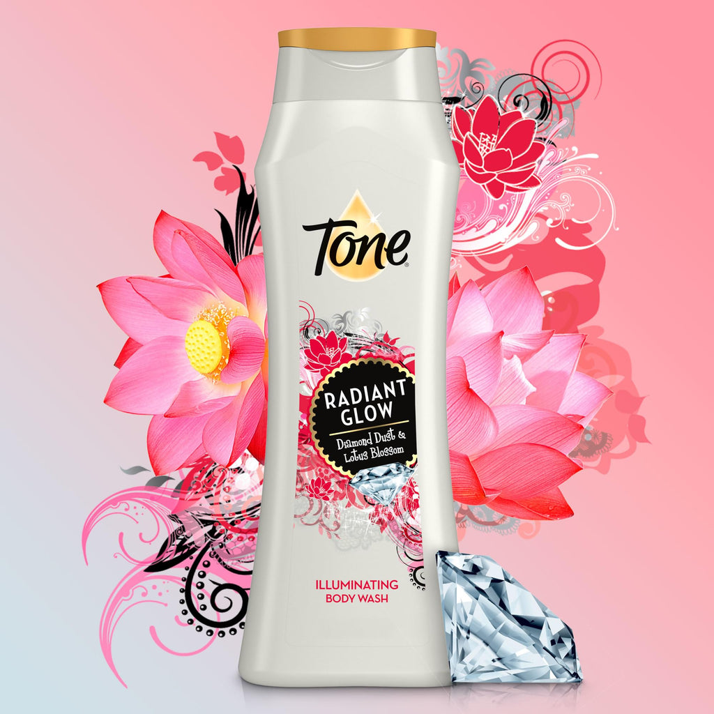 Tone Body Wash, Island Vibes, 16 fl oz (Pack of 6) | Tone Body Wash, Island Vibes Tropical Scent, 16 fl oz, Pack of 6