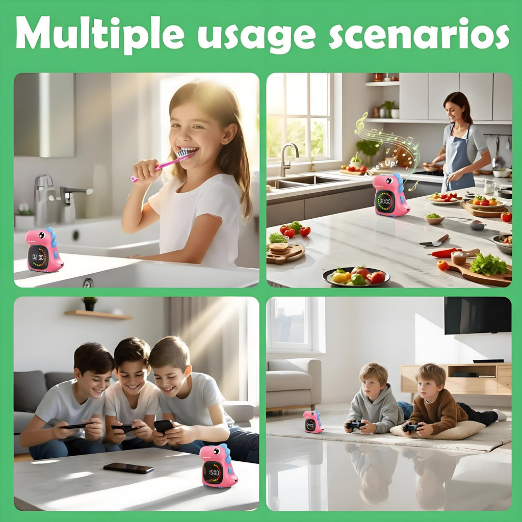 Visual Timer for Kids 99 Minute Digital Cute Kids Visual Timer Classroom Timer for Home School Study Teaching Time Management Countdown Timer