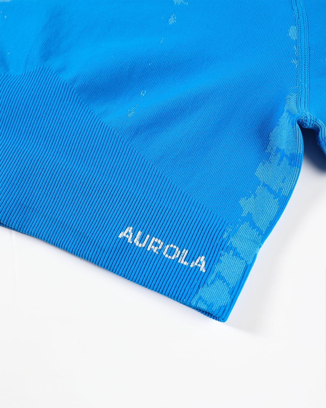 AUROLA Serpent Snake Seamless Workout T-Shirts for Women,Short Sleeve Crop Top Gym Yoga Athletic Shirts Tee
