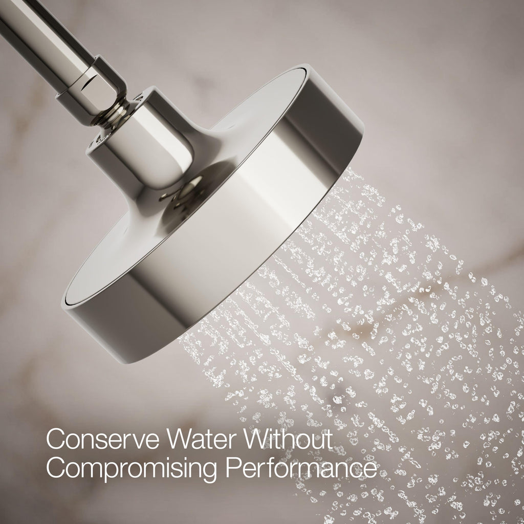 Kohler 965-AK-CP Purist® Single-function showerhead, 2.5 gpm, Polished Chrome