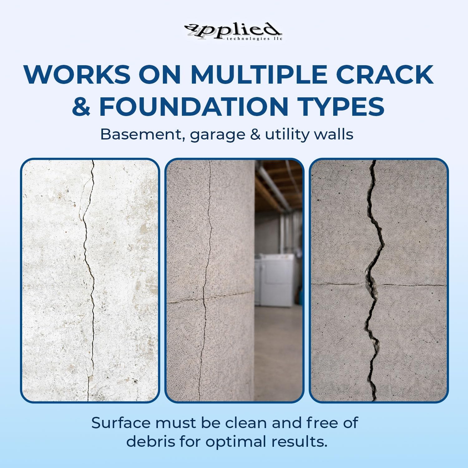 10′ Fast Set Concrete Foundation Crack Repair Kit-Hydra Stop 300 Injection System, Polyurethane Concrete Crack Repair, Basement Wall Leak Sealant & Foundation Concrete Filler, Tough Waterproof Seal