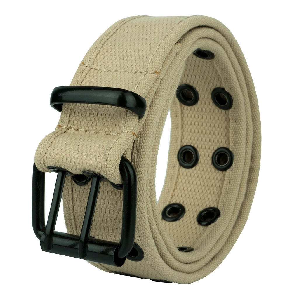 Gelante Canvas Double Grommet Hole Belt 12 Colors