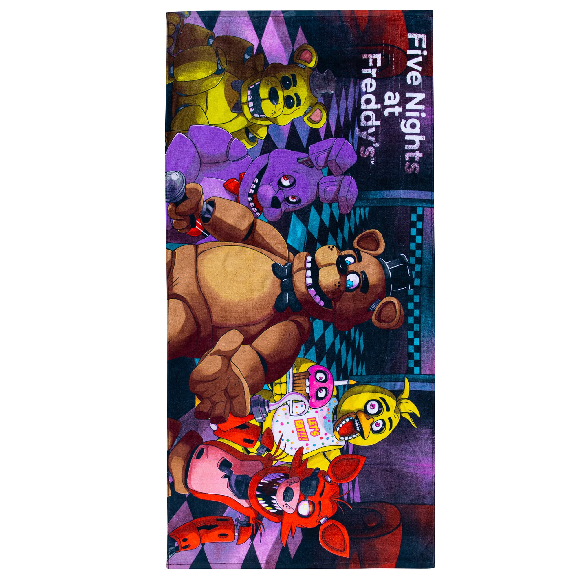 Barney Classic Kids Super Soft Cotton Bath/Pool/Beach Towel, 58 in x 28 in, (Offical Licensed Product) By Franco