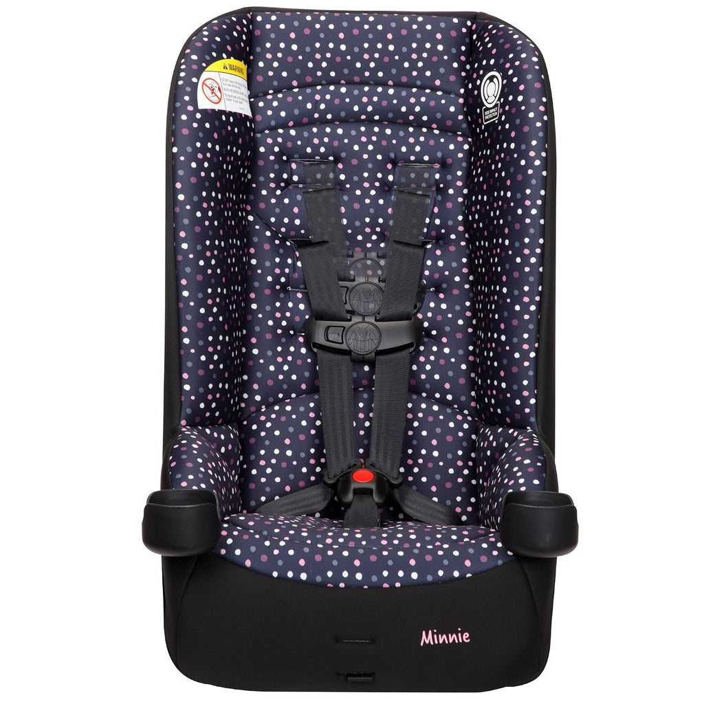 Disney Baby Jive 2 in 1 Convertible Car Seat, Minnie Dot Party