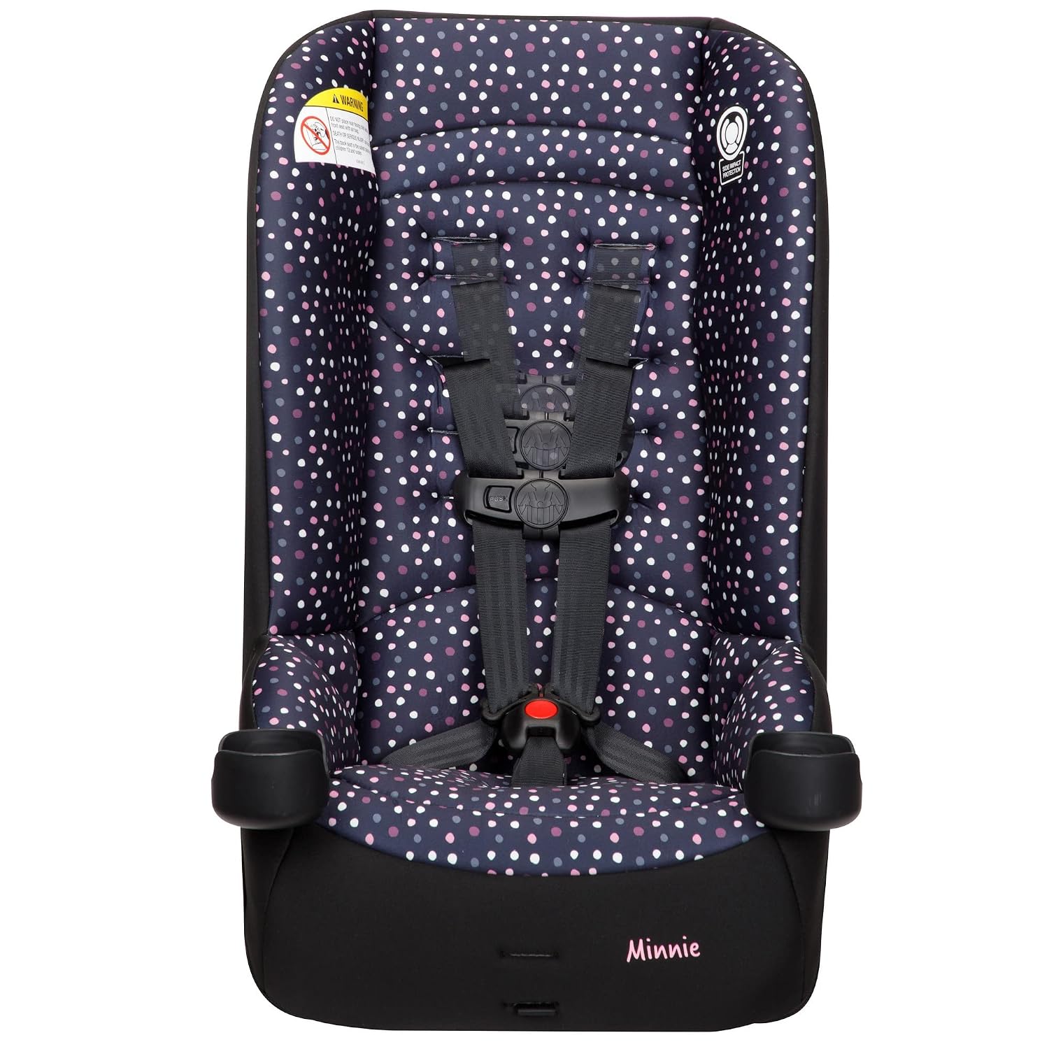 Disney Baby Jive 2 in 1 Convertible Car Seat, Minnie Dot Party