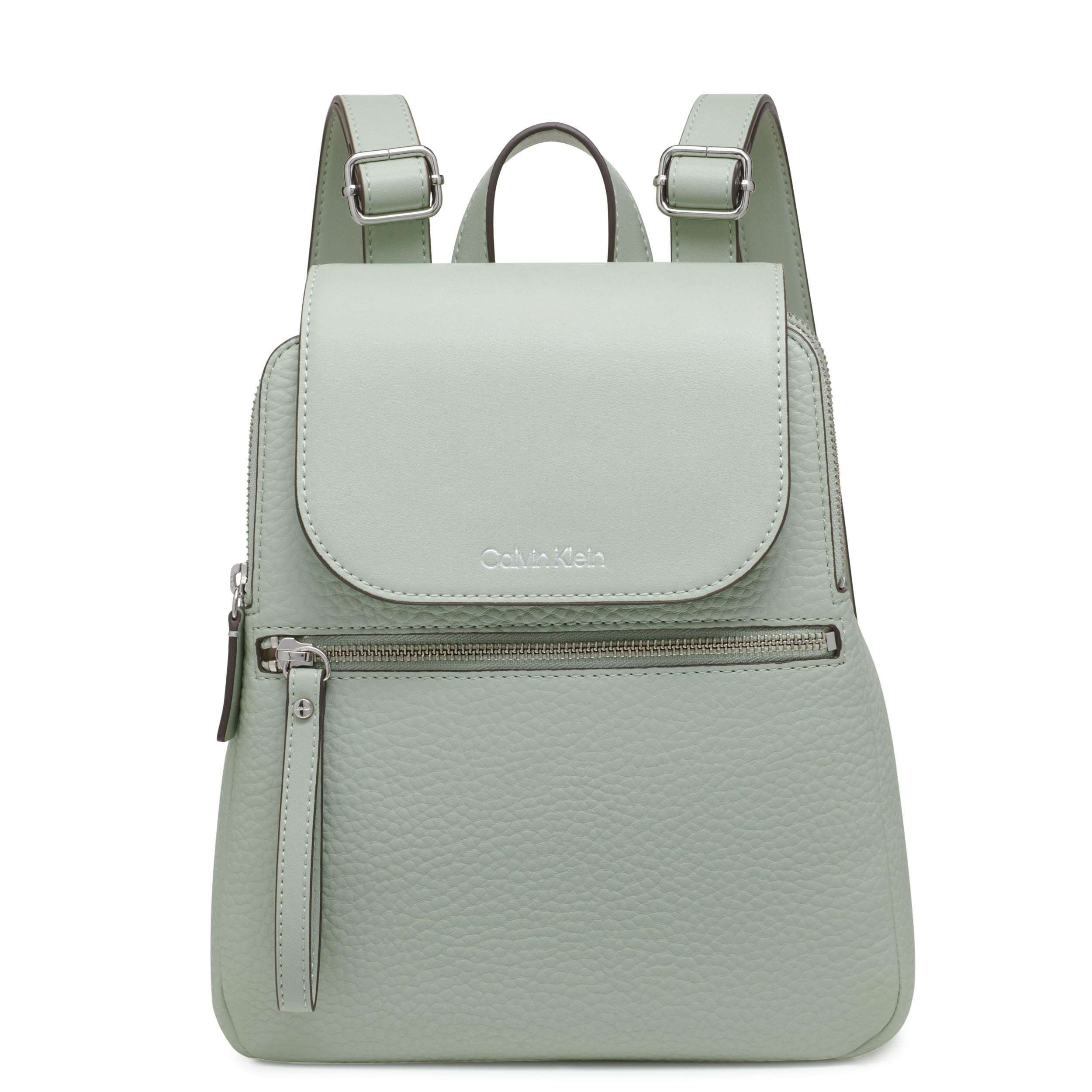 Calvin Klein Elaine Bubble Lamb Novelty Key Item Flap Backpack