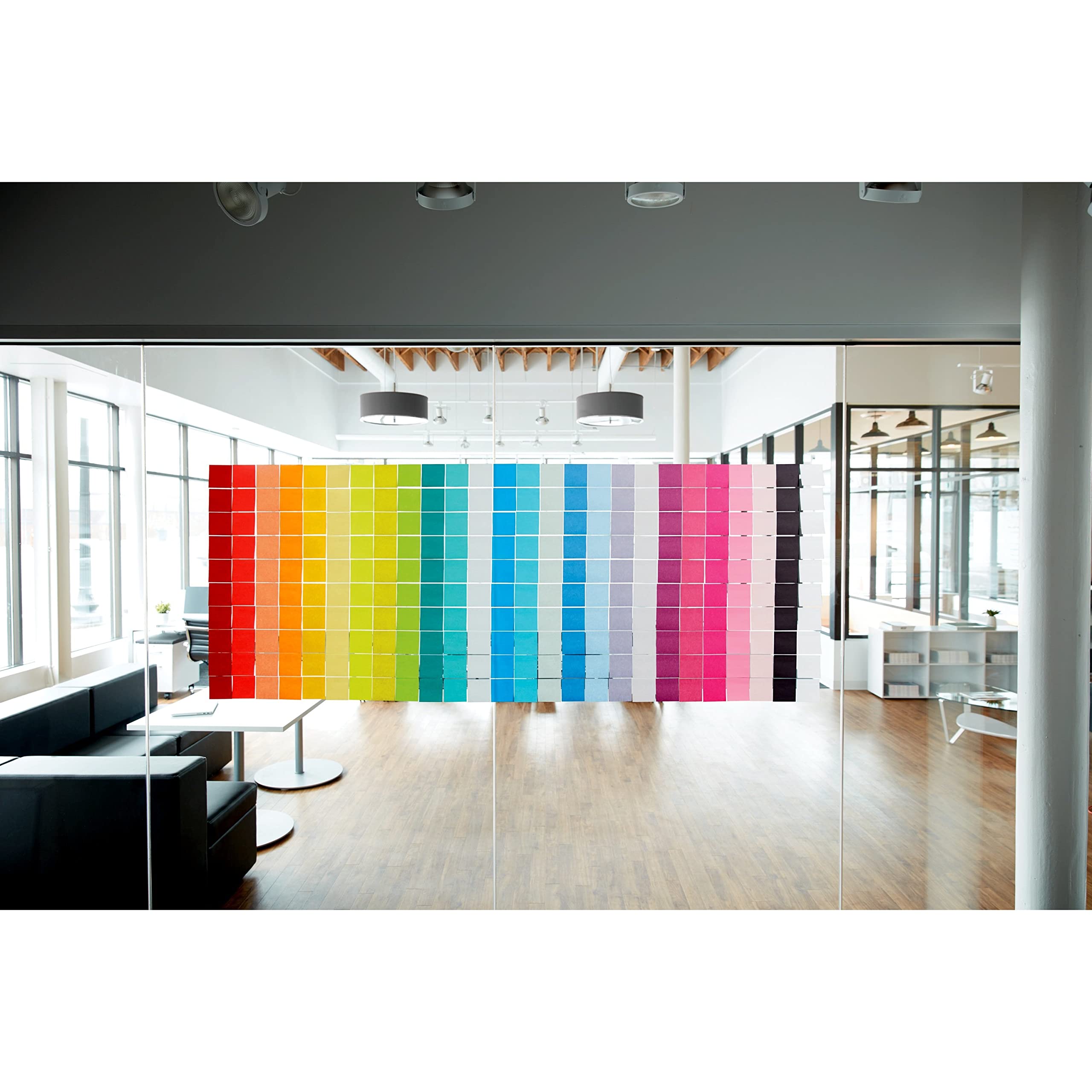 Post-it Super Sticky Notes, 5 Sticky Note Pads, 3 x 3 in., School Supplies, Office Products, Sticky Notes for Vertical Surfaces, Monitors, Walls and Windows, Limeade Green