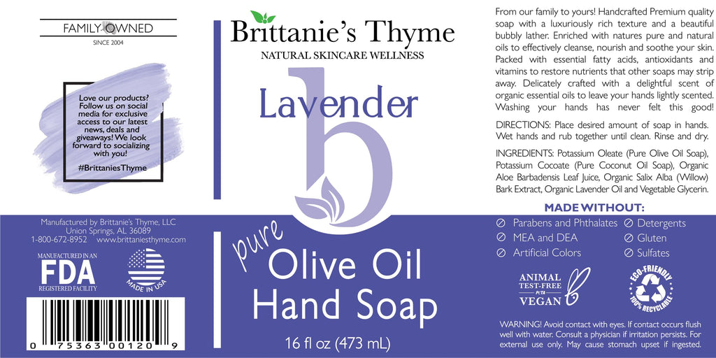 Brittanie’s Pure Castile Liquid Soap Refill, Bergamot Lime, 12 Ounce | Dish Soap, Hair & Body, Home, Gentle and Pure, Made with Natural Luxurious Oils, Vegan & Gluten Free Non-GMO