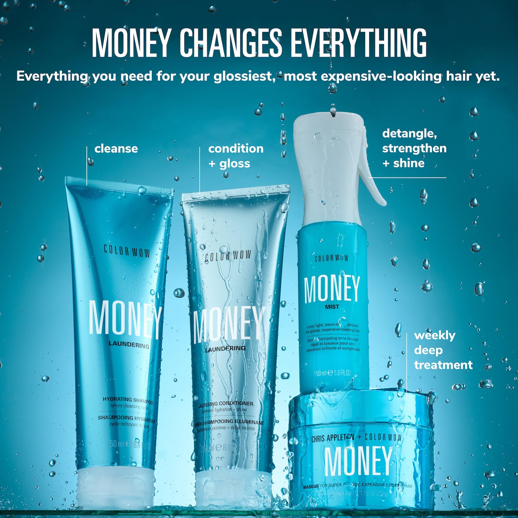 COLOR WOW Money Masque – Deep Hydrating Conditioning Treatment by Celebrity Stylist Chris Appleton | Vegan Formula