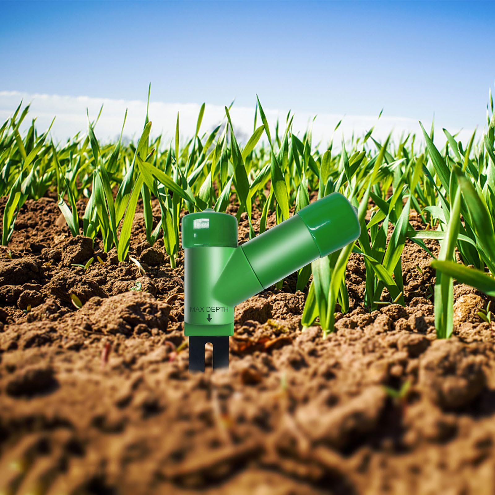 ECOWITT GW1206 Soil Moisture Tester Kit, Includes GW1200 IoT Wi-Fi Gateway and WH51 Soil Moisture Sensor, 915 MHz