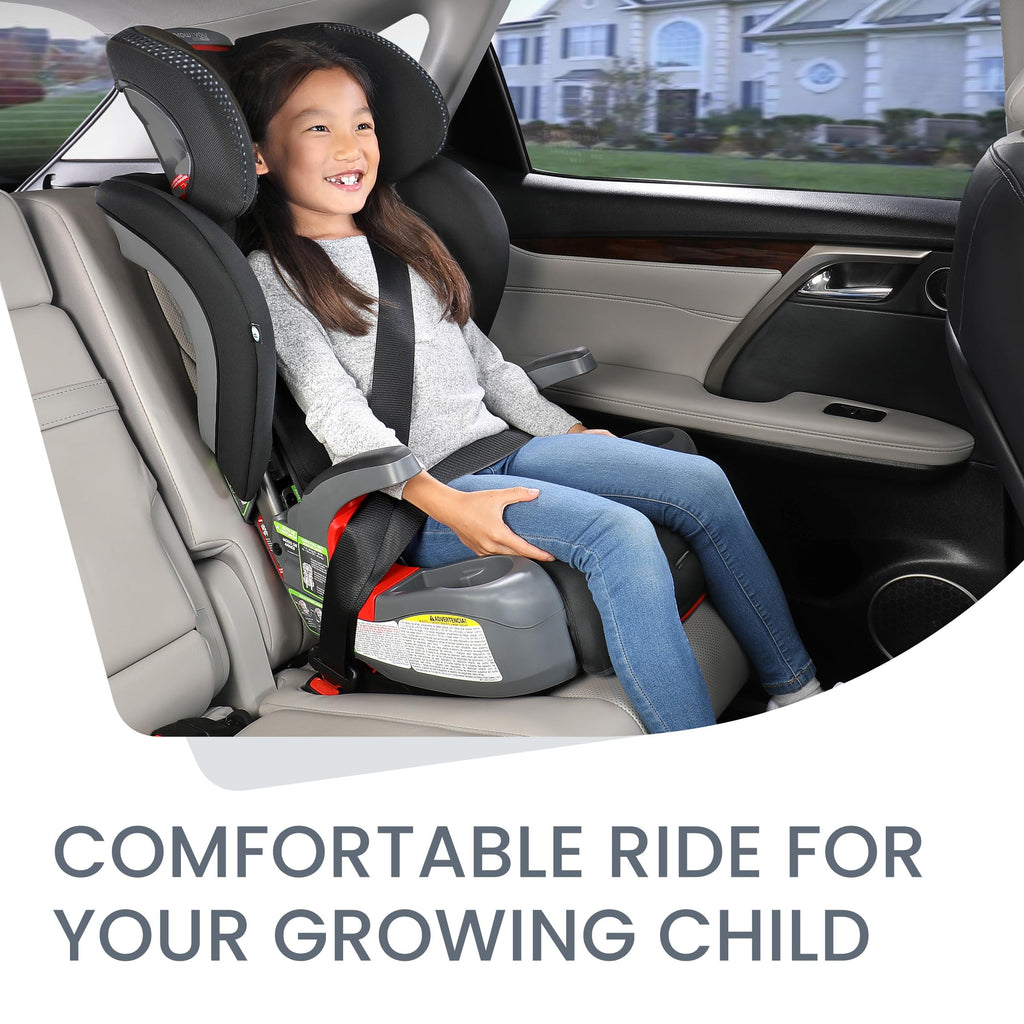 Britax Grow with You ClickTight Harness-2-Booster Car Seat, 2-in-1 High Back Booster, Black Contour