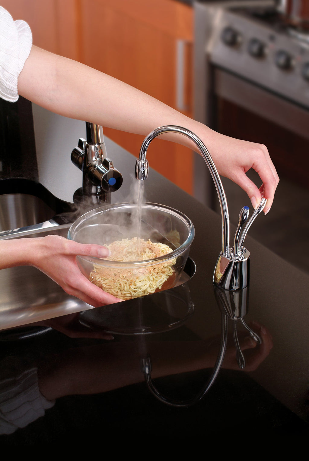 InSinkErator Contemporary Instant Hot Water Dispenser - Faucet Only, Biscuit, F-GN1100BIS