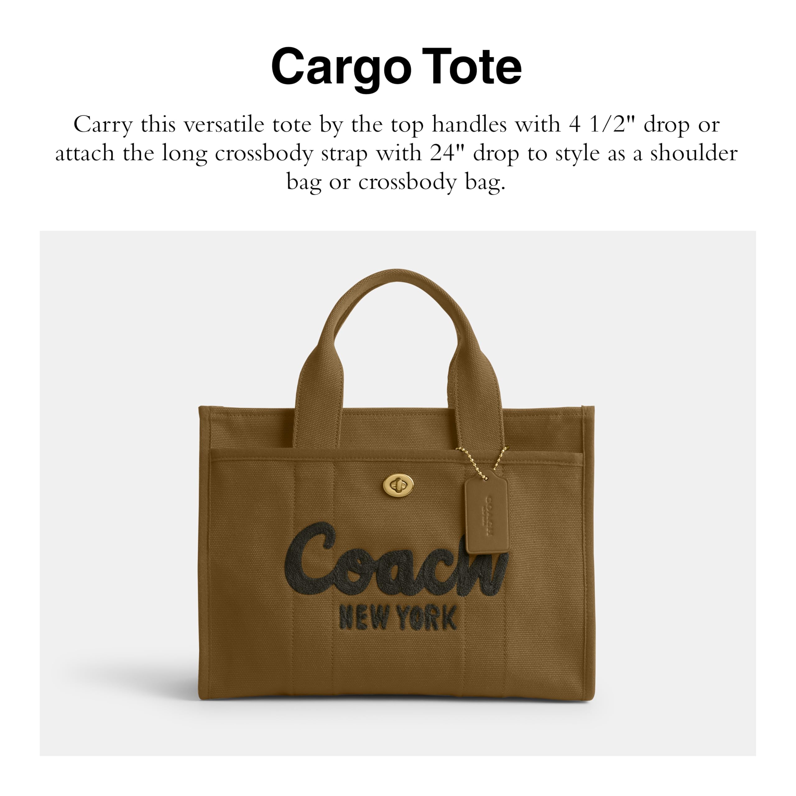 Coach Women’s Cargo Tote