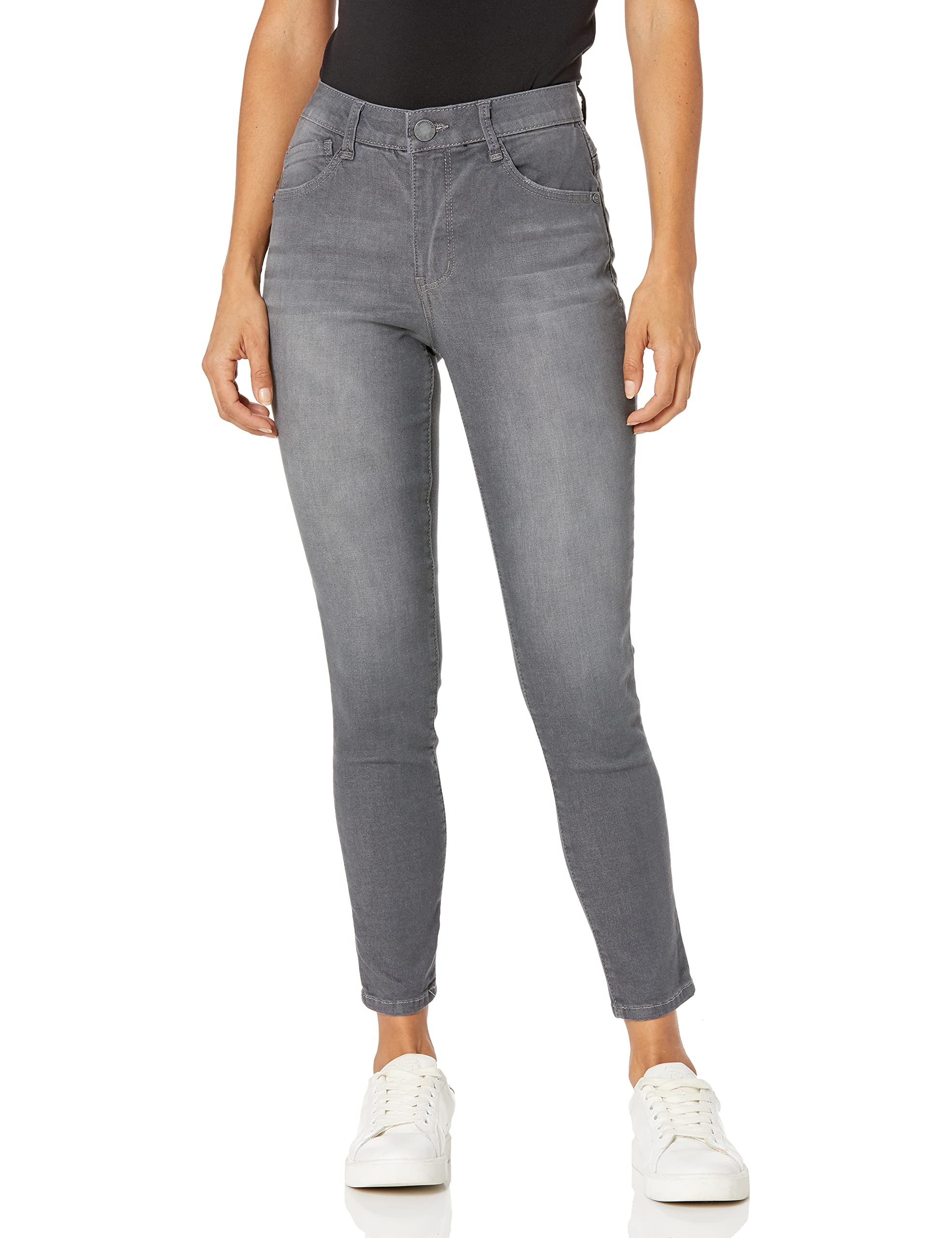 Democracy Women's Petite Ab Solution High Rise Jegging