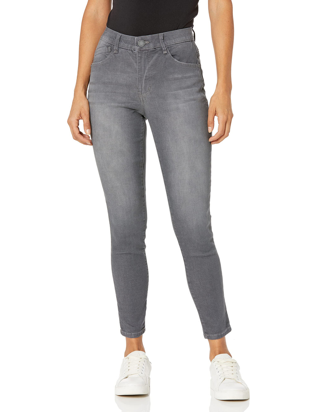 Democracy Women's Petite Ab Solution High Rise Jegging