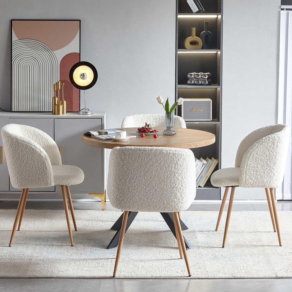 Homedot Dining Table Set for 2 with Black Dining Chairs, 3-Piece Compact Kitchen Table Set for Small Spaces, Rustic Brown Round Table Wooden with Upholstered Dining Side Chairs for Living Room