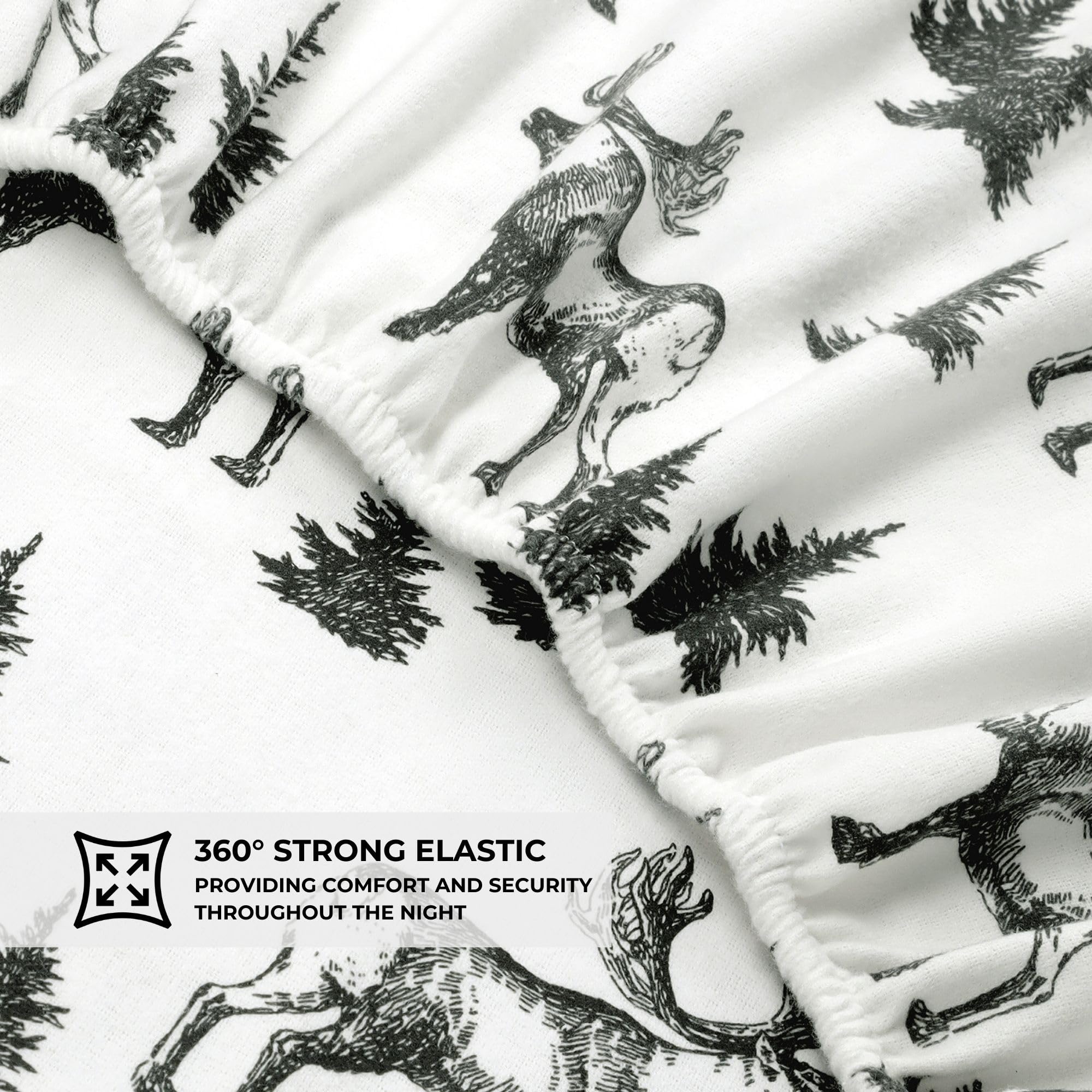 Featherhead 100% Cotton 4PCs Flannel Sheet Set | Double-Brushed for Extra Softness, Warm & Breathable, Extra Deep Pockets fits Up to 17” (Beige, Twin)