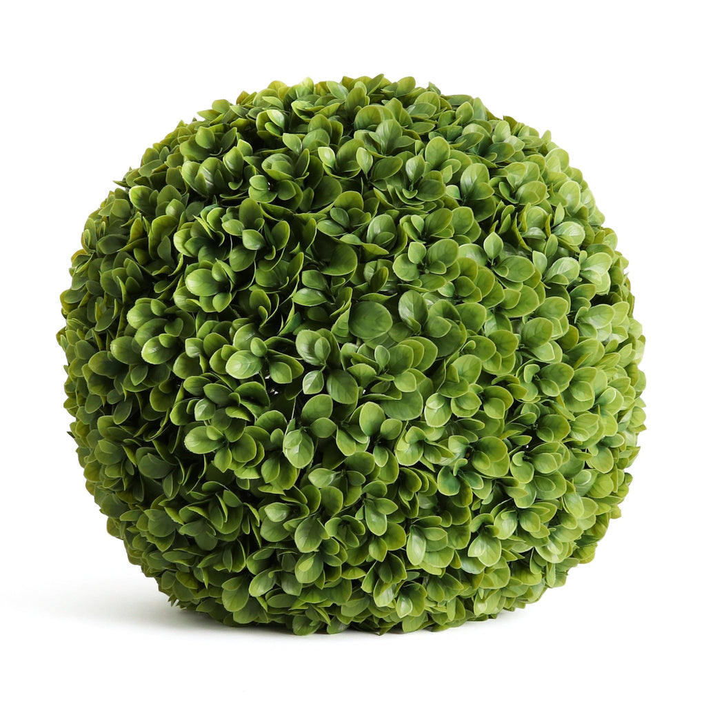 3rd Street Inn XL Baby's Breath Topiary Ball - Artificial Plant Set - Indoor/Outdoor Wedding Party Decor - Faux Foliage Garden Sphere - Tree and Bush Substitute (19")