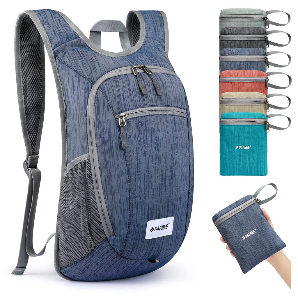 G4Free 10L/15L Hiking Backpack Lightweight Packable Hiking Daypack Small Travel Outdoor Foldable Shoulder Bag