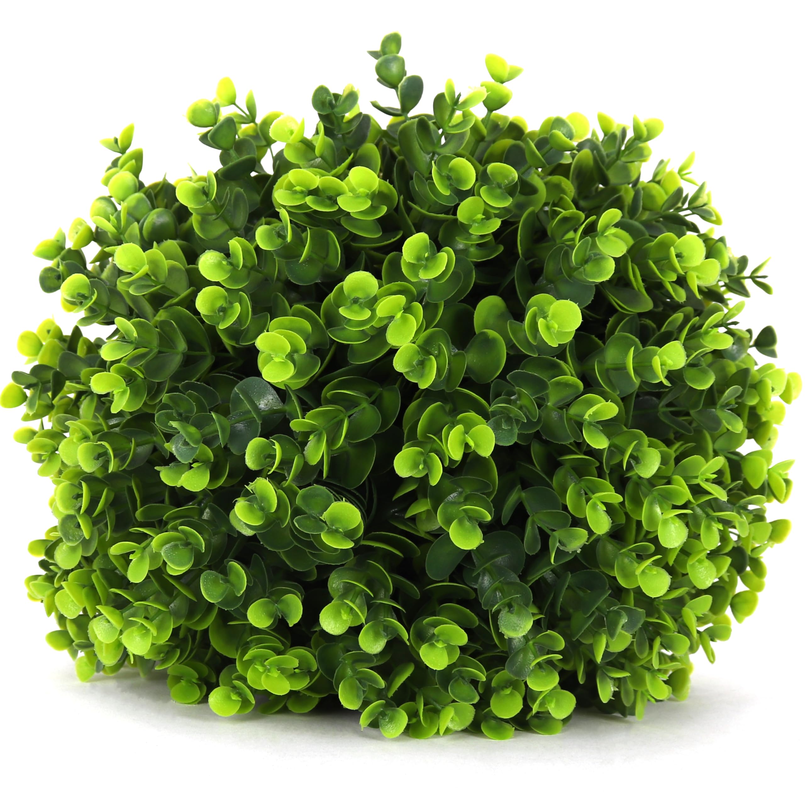 3rd Street Inn XL Baby's Breath Topiary Ball - Artificial Plant Set - Indoor/Outdoor Wedding Party Decor - Faux Foliage Garden Sphere - Tree and Bush Substitute (19")