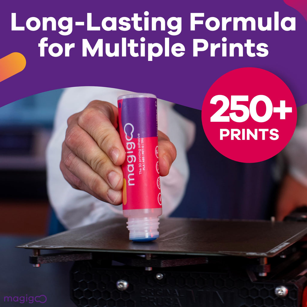 Magigoo - MO2016 All-in-One 3D Printer Adhesive Glue - ABS, PLA, PETG, HIPS, and TPU Flex Filament on Glass, PEI, Buildtak, Kapton - 3D Printing Accessories, Supplies, and Materials (50mL)