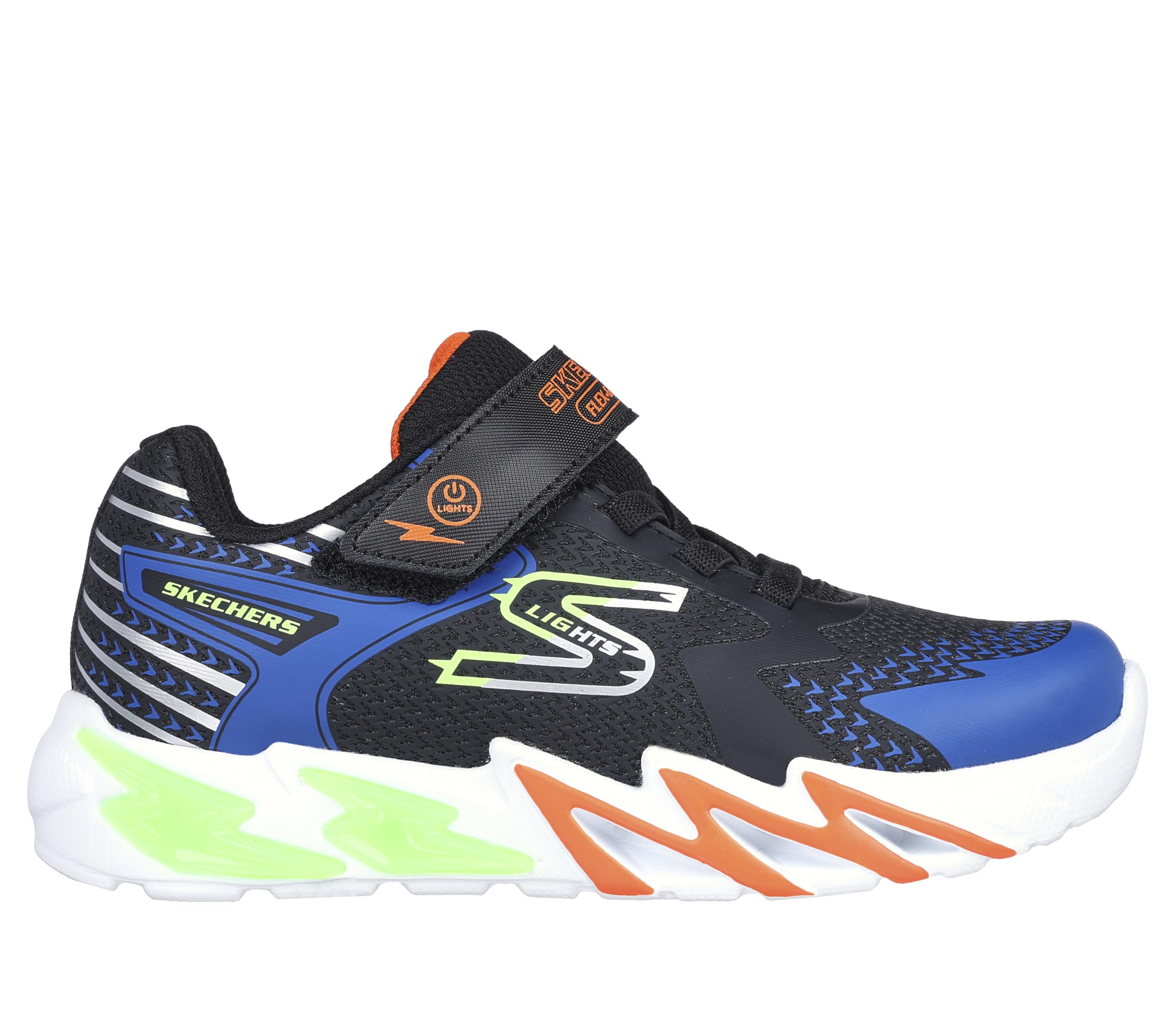 Skechers Unisex-Child Flex-Glow Bolt