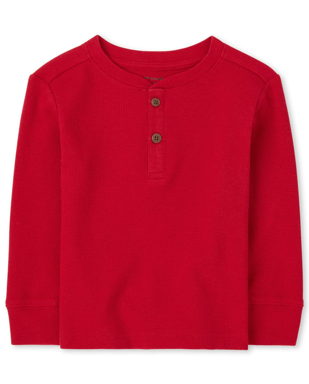 The Children's Place Boys and Toddler Long Sleeve Thermal Henley Shirt