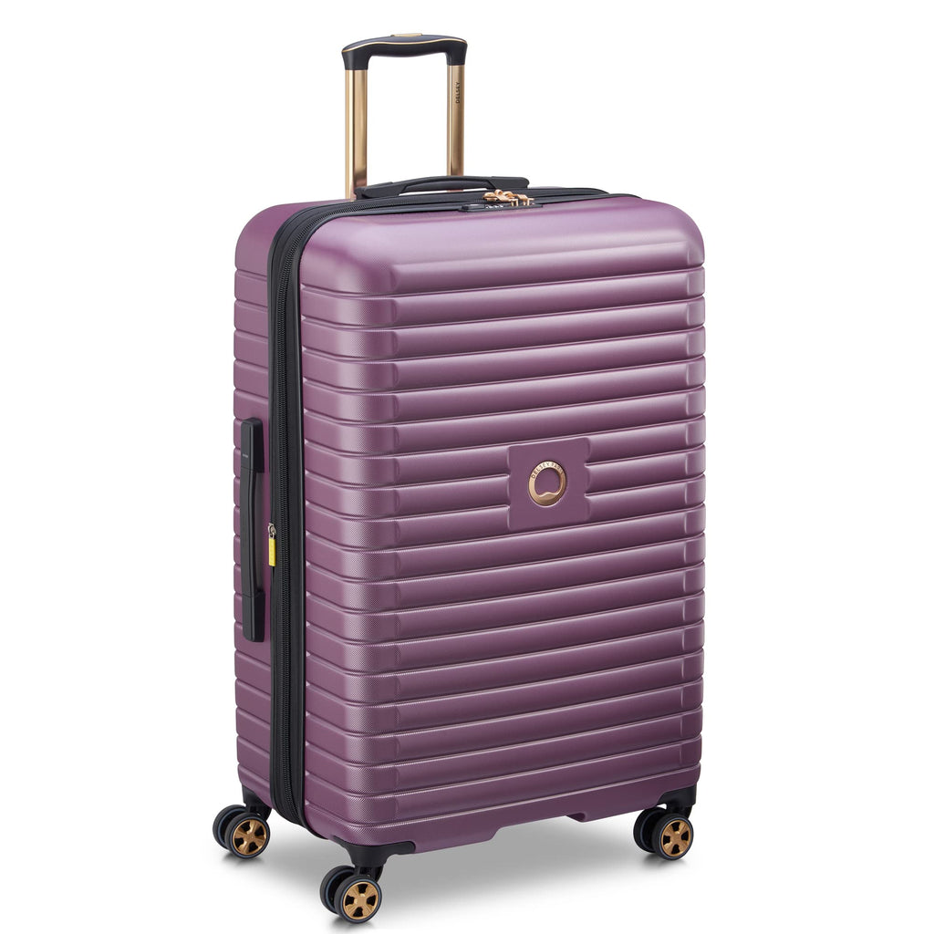 DELSEY PARIS Cruise 3.0 Hardside Expandable Luggage with Spinner Wheels, Black, Carry on 20 Inch