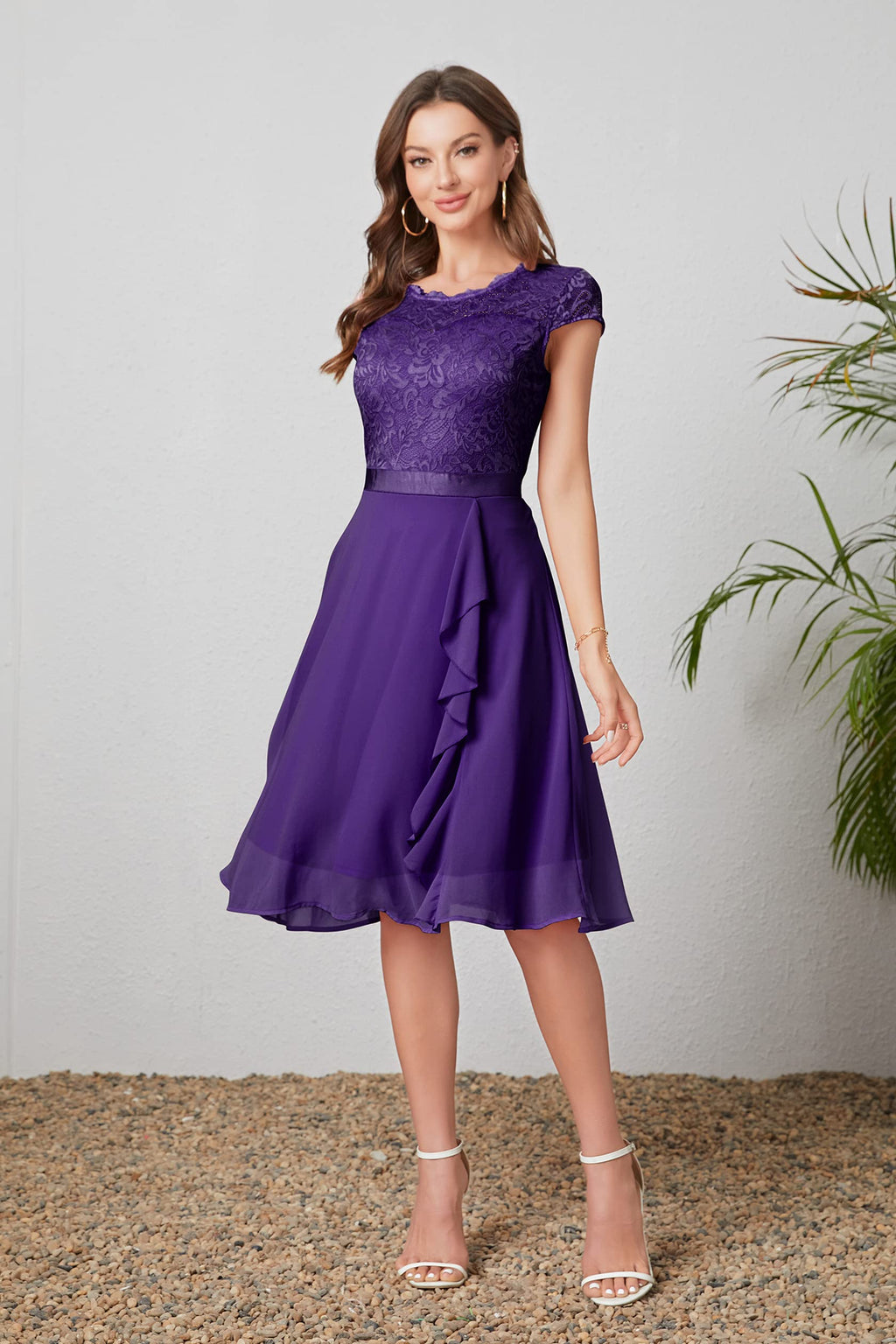 Women's Cocktail Dresses for Women Evening Party, Tea Party Dress for Women 2025 Wedding Guest Dress Prom Semi Formal Dress